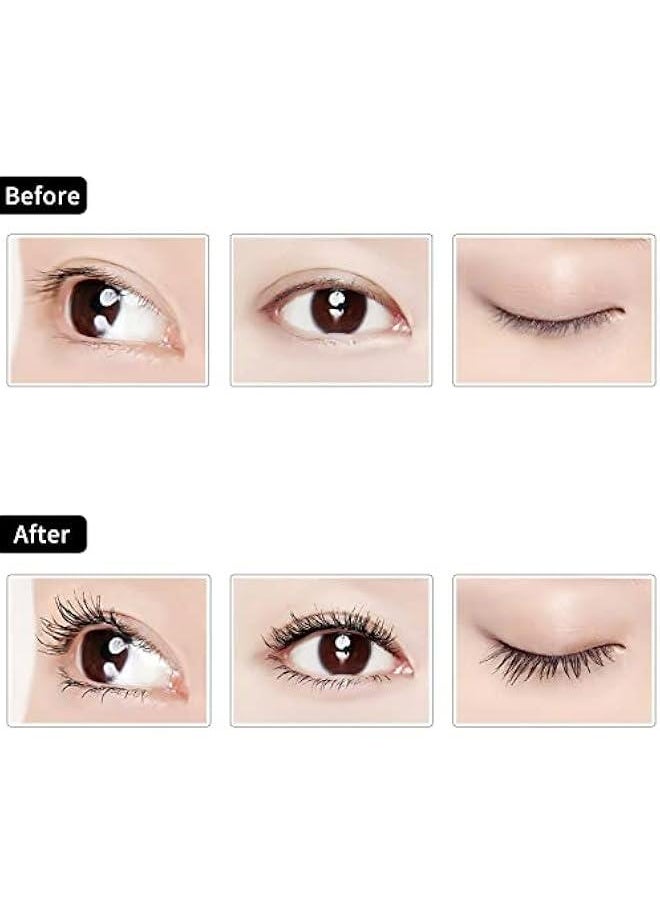 Generic Dazzling Rhinestone Eyelash Curlers Stainless Steel for All Eye Shapes - White Curved Lash Curler  - Image 3