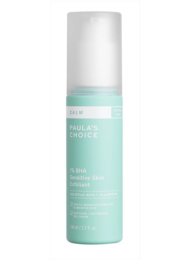 PAULA'S CHOICE - مقشر البشرة الحساسة CALM 1% BHA، لوشن حمض الساليسيليك للمسام الكبيرة المسدودة، يهدئ ويخفف الاحمرار، مناسب للبشرة المعرضة للوردية والأكزيما، خالٍ من العطور والبارابين - Image 1