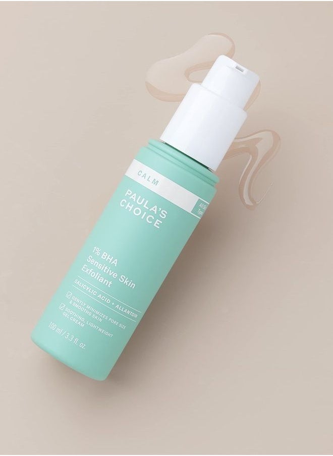 PAULA'S CHOICE - مقشر البشرة الحساسة CALM 1% BHA، لوشن حمض الساليسيليك للمسام الكبيرة المسدودة، يهدئ ويخفف الاحمرار، مناسب للبشرة المعرضة للوردية والأكزيما، خالٍ من العطور والبارابين - Image 1