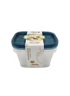 Spaceshoop Set of 3 Plastic Same Size Food Storage Containers  - Image 1