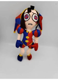 Arrival Amazing Digital Circus Plush Toy Clown Figure Super Soft Material Customizable Design PP Cotton Filled Ideal For All Ages-Specifications:30cm Three-dimensional Long Hat Girl-Color:Pu Bao