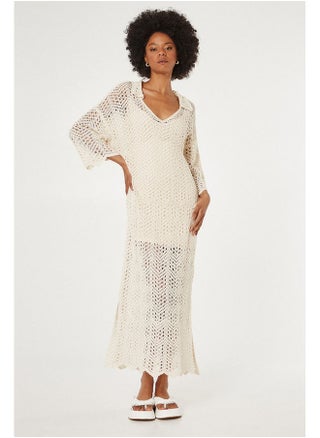 Maxi knit dress in loose fit - pzsku/Z01364B83AADFB4D9DCF6Z/45/_/1684917620/a994b47f-21f6-43b2-8717-c60562970e06