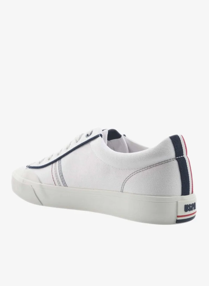 U.S. Polo Assn.  Lace-Up Canvas Sneakers for Men | Best Price UAE