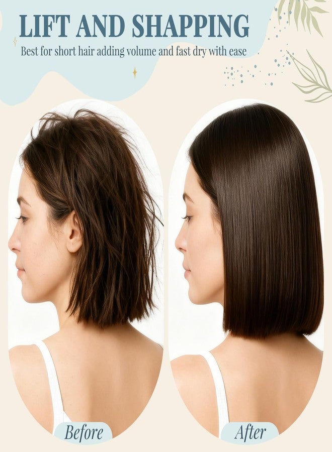 BESTOOL Lightweight Round Brush for Blow out Styling Small Boar Bristle Hair Brush to Add Shine/Smooth Creat Volume Best for Short/Medium Hair - Image 3
