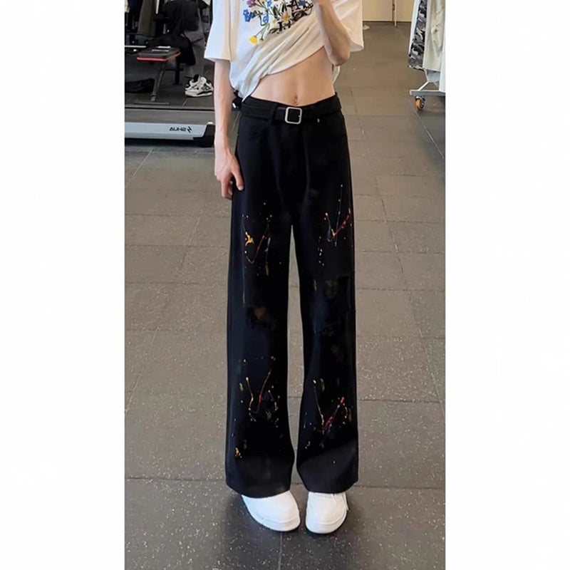 Unisex Casual Daily Denim Jeans - Image 3