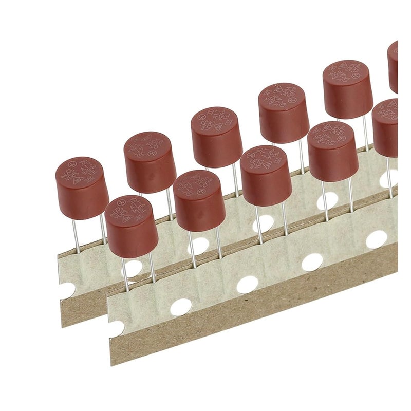 10-Pack Round Fuse Slow Blow 500mA 1A 2A 2.5A 3.15A 4A 5A 6.3A 8A 10A 250V 382 Plastic T2A LCD TV Power Strip (Size : T10A) - Image 1