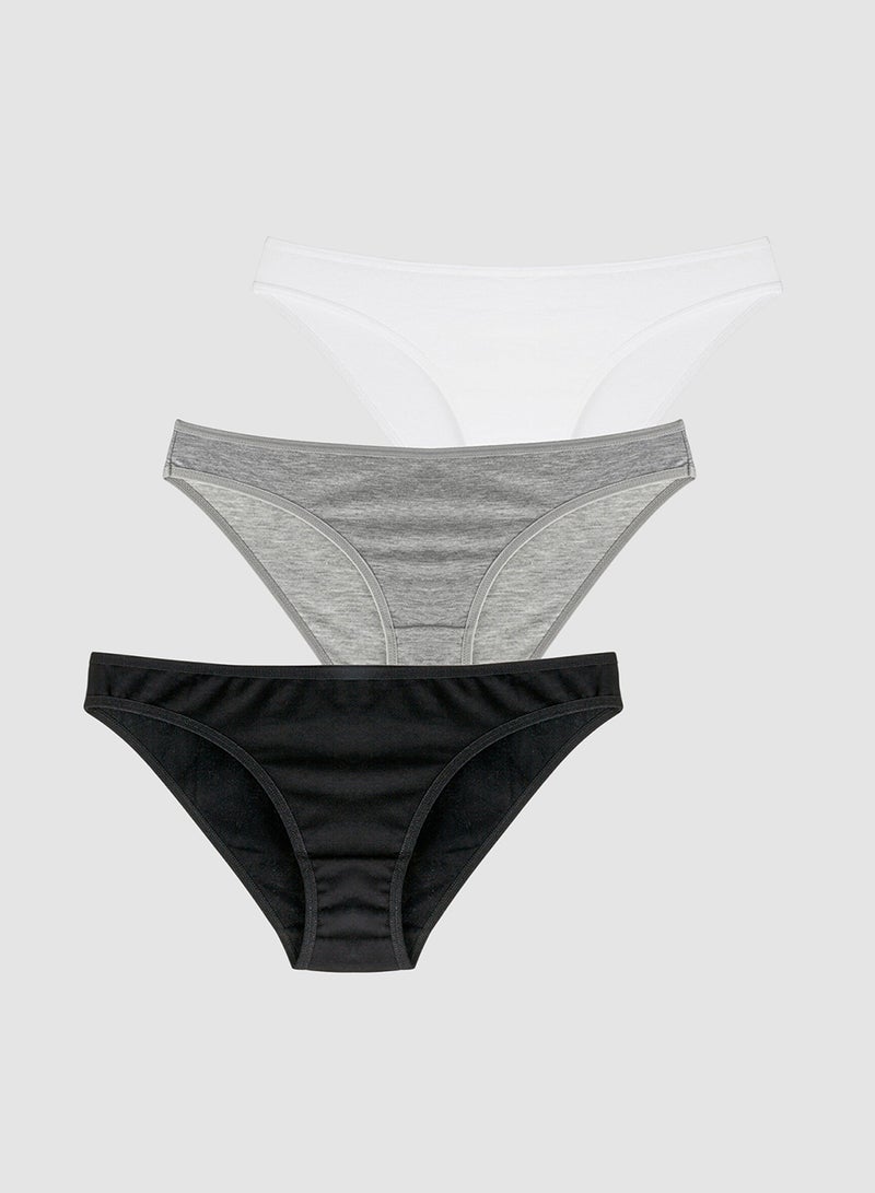 Penti Cotton Slip Panties - Pack Of 3 - Image 1