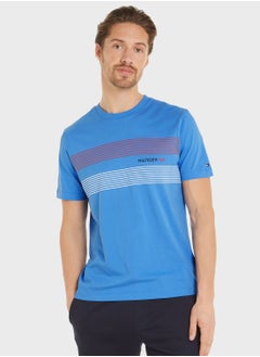 Striped Crew Neck T-Shirt - pzsku/Z0136AC24B0FB9750B1DFZ/45/_/1717585113/a9e93383-6c38-43b8-be3e-4392043f17ef