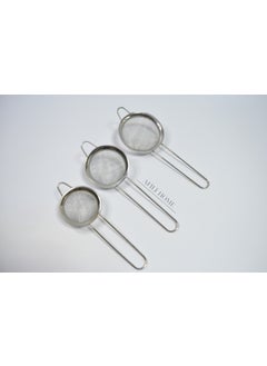 Afili Home Stainless Steel Strainer Set -Tea Herbal Tea Strainer 3 Pieces  - Image 3
