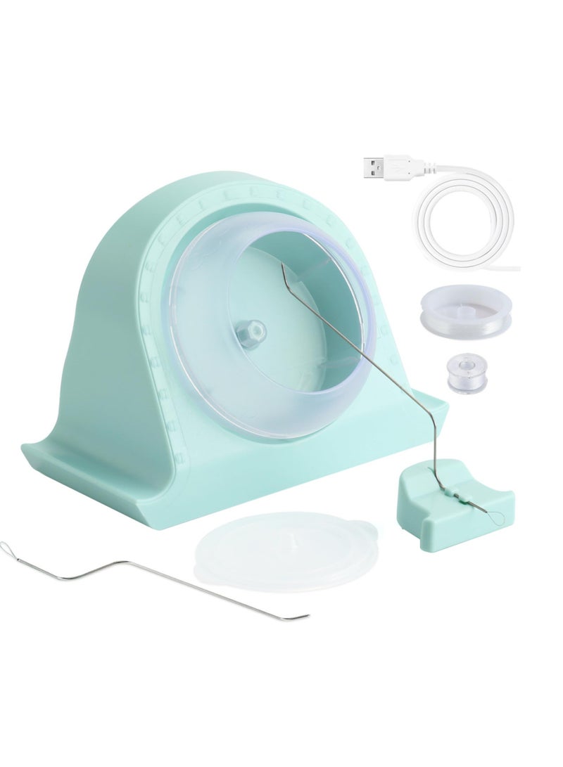 SOLARAE Electric Bead Spinner for Jewelry Making, Automatic Fast Hands-Free Bead Maker, Bracelet Making Machine with Needle and Accessories, Clay Bead Bracelet Kit, Bead Spinner, Non-Slip Design - Image 3