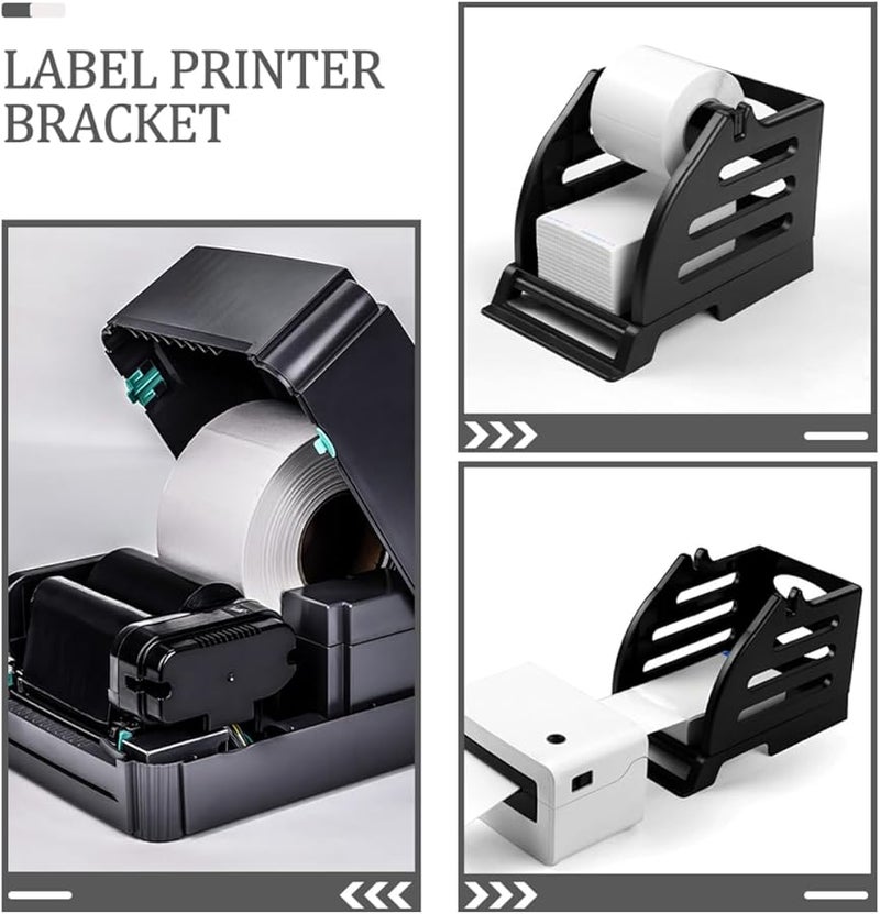 5 Pack Plastic Label Holder Rack For Thermal Printers Easy Organization Quick Access - Image 4