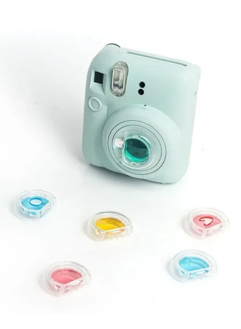 1Set Close-up Lens Colorful Color Filter Mirror for Fujifilm Instax Mini 12 Instant Film Cameras Photographic Accessories - Image 3