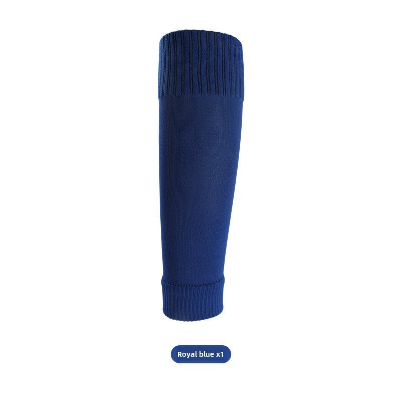 TOVN Football Leg Sleeves Long Mens Anti-Friction Calf Guards Royal Blue - Image 1