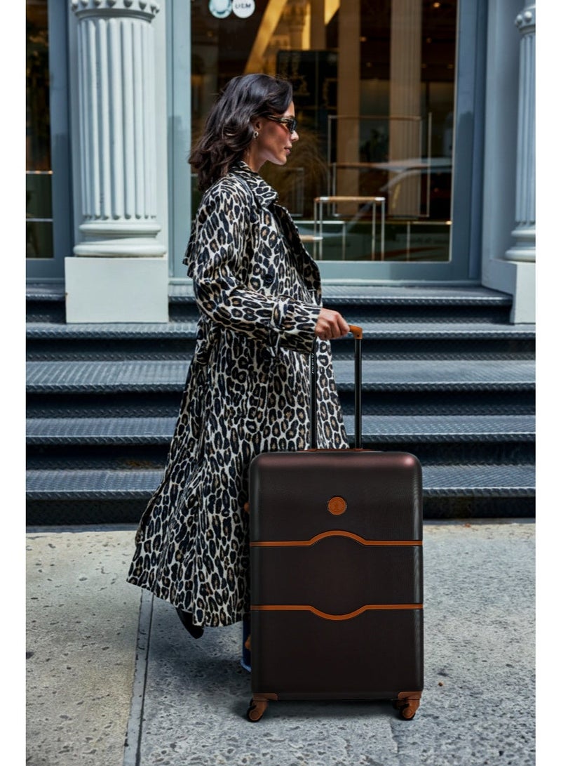 Eagle Express ICONIC 3-Piece Travel ABS Hard Trolley Luggage Set (20, 24, 28 inch) 360° Double Spinner Wheels, Secure Lock, 1 Year Warranty - Maple Brown - Image 2