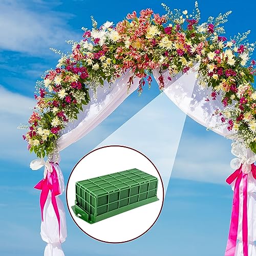 Takytao Floral Foam Cage, Dry Flower Cage Holders, Green Foam Cage Blocks for Fresh Flower Arrangements Decoration, Wedding, Interior and Garden - Image 5