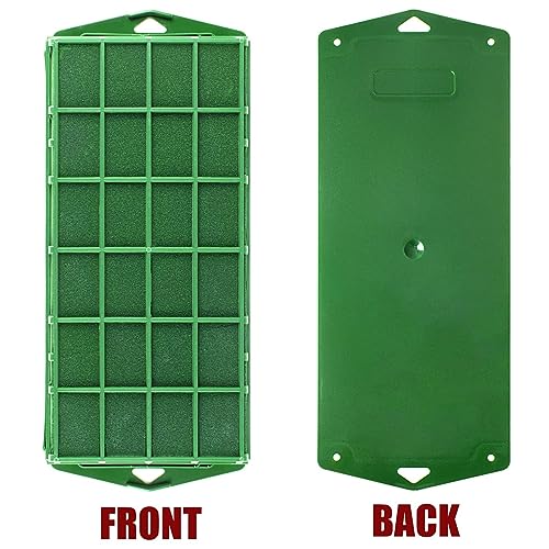 Takytao Floral Foam Cage, Dry Flower Cage Holders, Green Foam Cage Blocks for Fresh Flower Arrangements Decoration, Wedding, Interior and Garden - Image 4