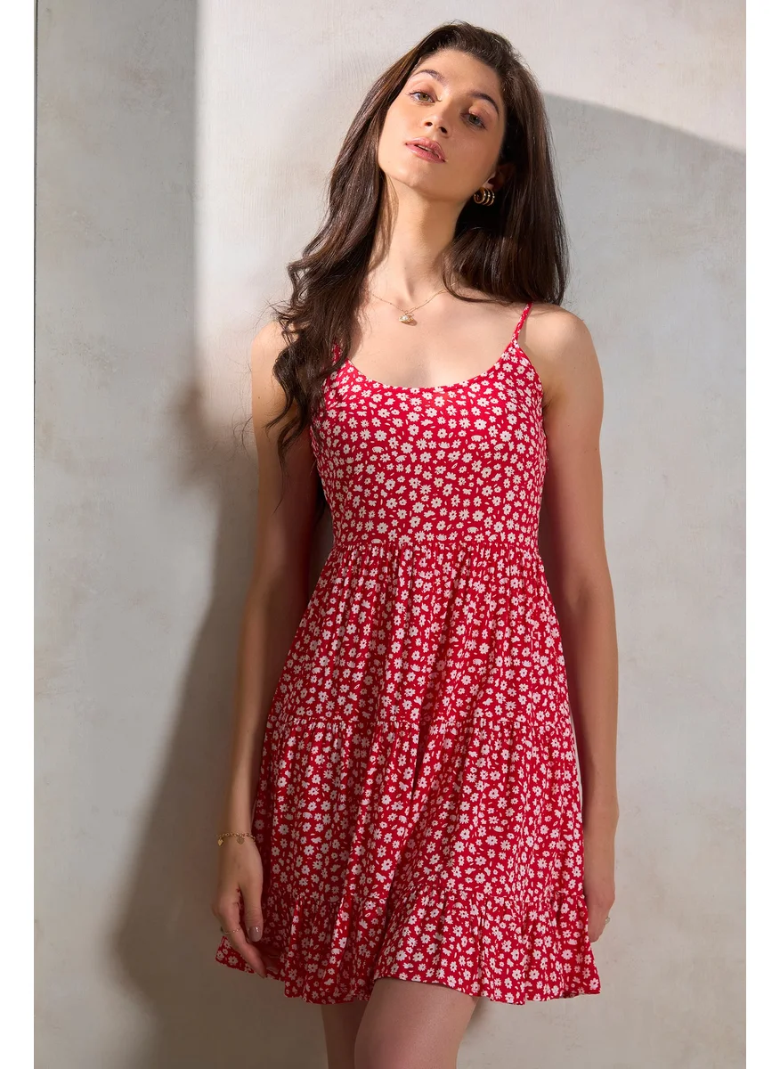 Virgio Floral Print Dress