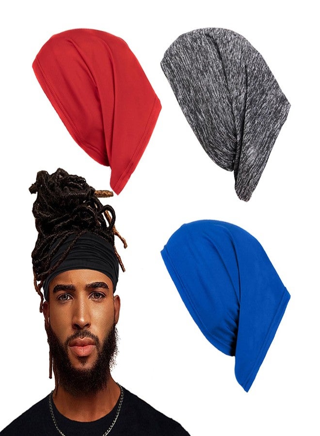 ليفين، 4 قطع، قبعة شعر دريدلوك للجنسين، شعر طويل، سباندكس، غطاء رأس دريدلوك، قبعة ضفائر للرجال والنساء - Image 1
