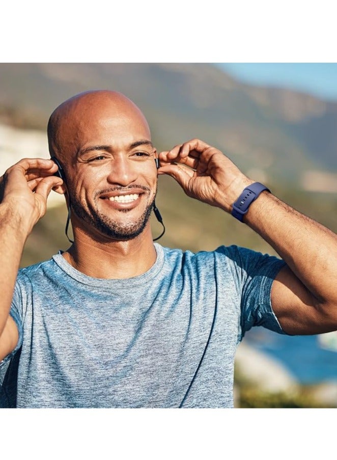 Compatible with Apple Watch Strap 3 42mm 44mm 45mm 49mm, Soft Silicone Sport Band Replacement Straps Compatible with iWatch SE Series 10 9 8 7 6 5 4 3 2 1 for Women Men - Image 2