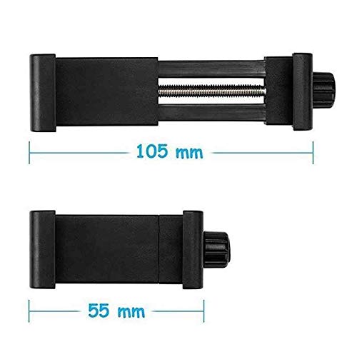 HIFFIN® Universal 360° Rotating Vertical Mobile Tripod Monopod Mount Supports Width Upto 2.3-4.1 Inches Smartphones (Mobile Phone Tripod Mount 360 Rotation) - Image 4