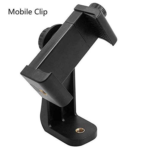 HIFFIN® Universal 360° Rotating Vertical Mobile Tripod Monopod Mount Supports Width Upto 2.3-4.1 Inches Smartphones (Mobile Phone Tripod Mount 360 Rotation) - Image 2