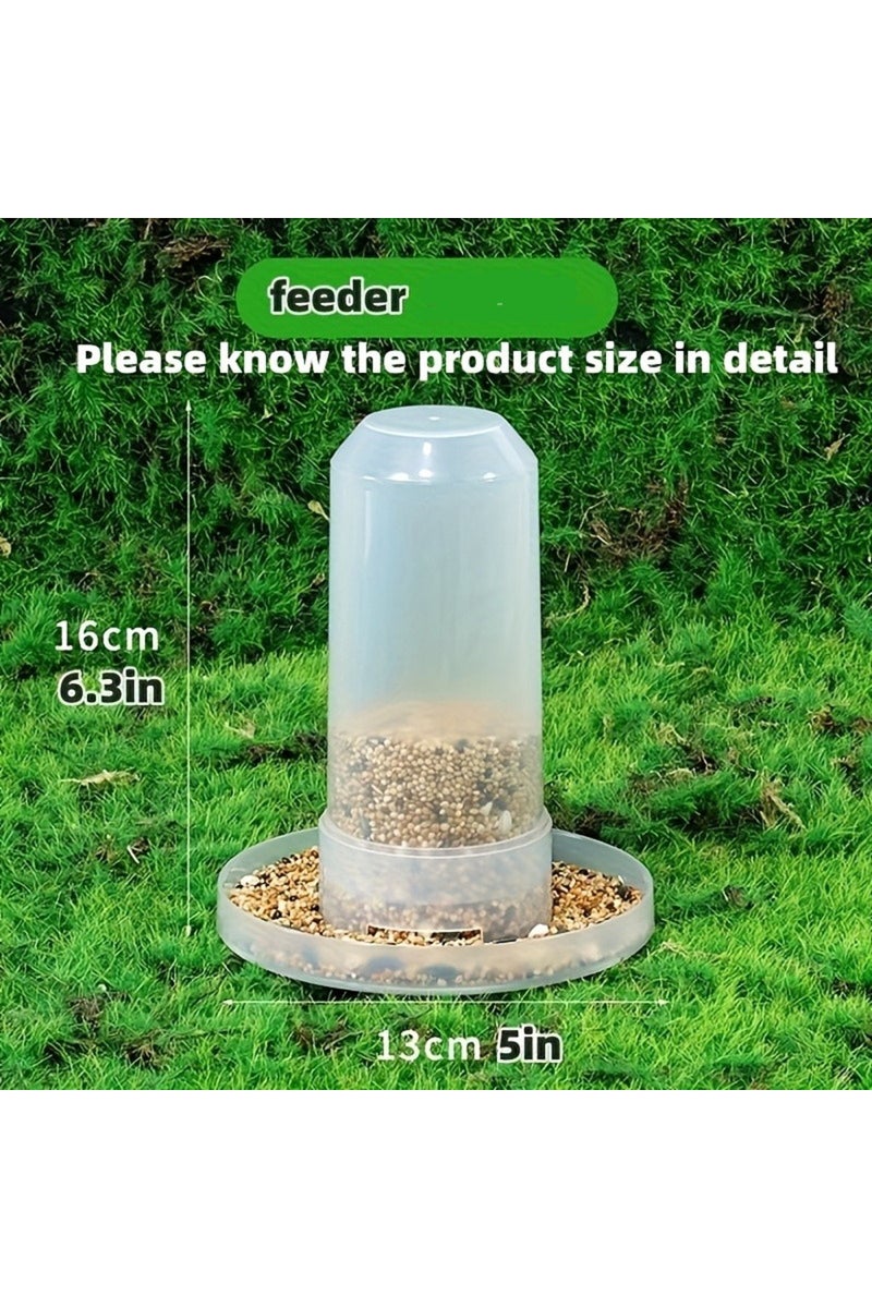 Feeder 1pc Automatic Bird Feeder and Water Dispenser for Parrots, Chickens, Pigeons - Convenient and