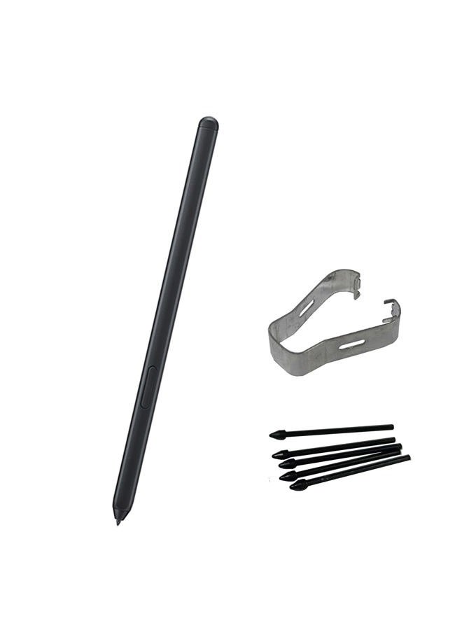 PCTC Galaxy S21 Ultra S Pen Replacement for Samsung Galaxy S21 Ultra 5G S Pen Stylus Pen + 5X Replacement Tips/Nibs (Mystic Black) - Image 1