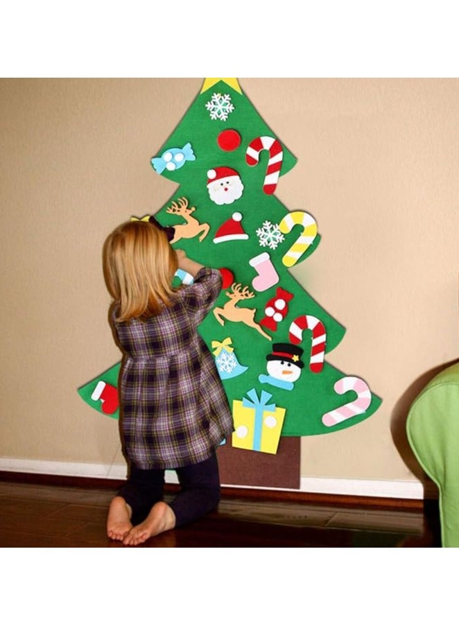 OurWarm DIY Felt Christmas Tree With Three-dimensional Christmas Tree - Image 3