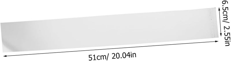 PRETYZOOM 100sheets Cake Collar for Baking Acetate Cake Strips Mousse and Dessert Decorating Easy to Use and Remove for Birthdays and Special Occasions - Image 2