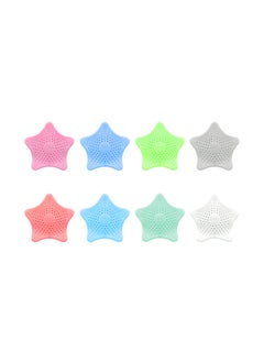 8-Pieces Star Shape Silicone Strainer