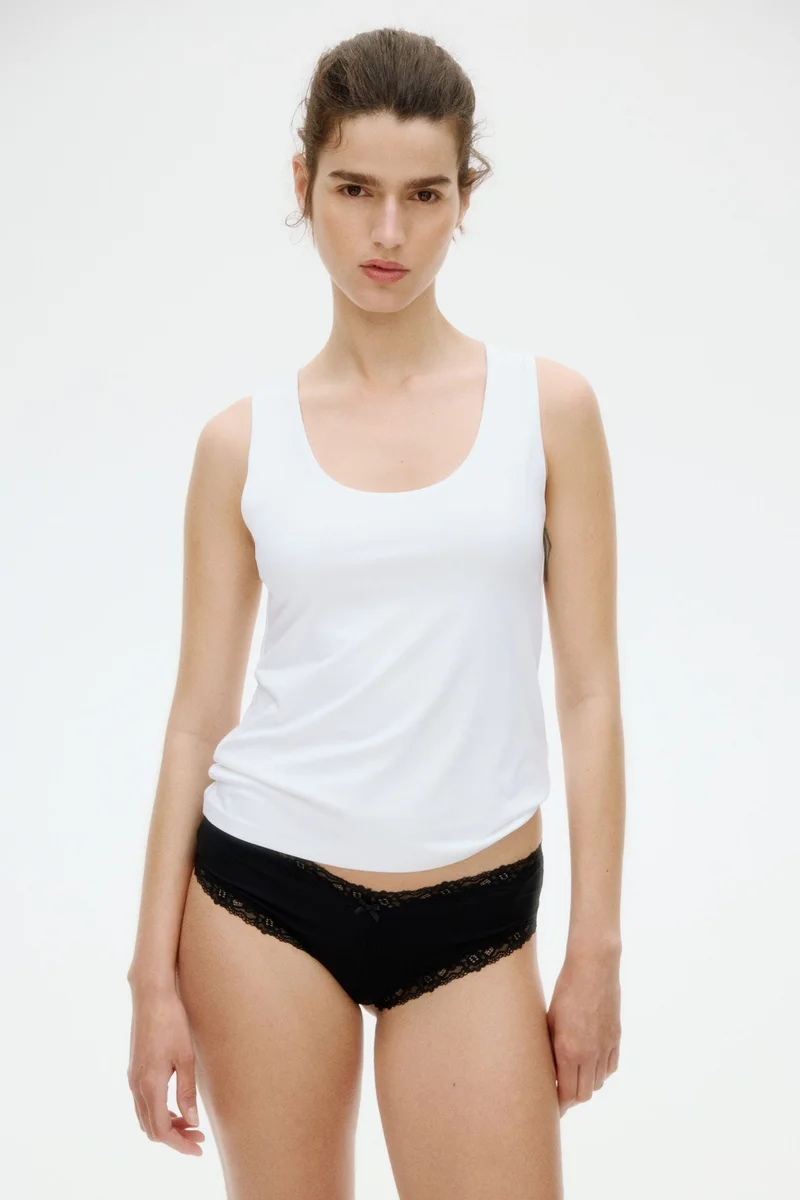 H&M 3-pack microfibre and lace hipster briefs