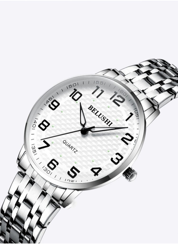 Belushi Luminous Qartz Watch For Middle-Aged And Elderly Couples  - Image 3