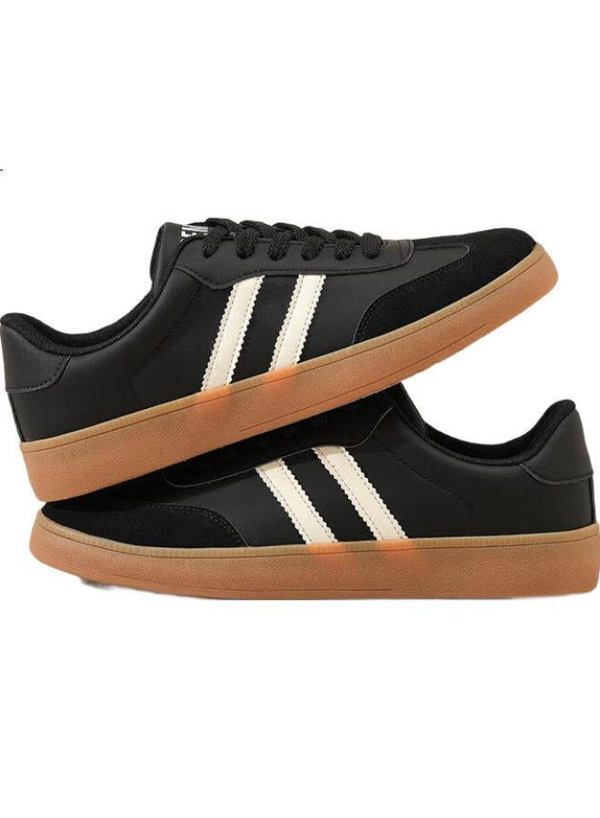 Semir Men's Retro Casual Training Shoes Spring New Men's Casual Board Shoes Sth243039 Black 42 - Image 3