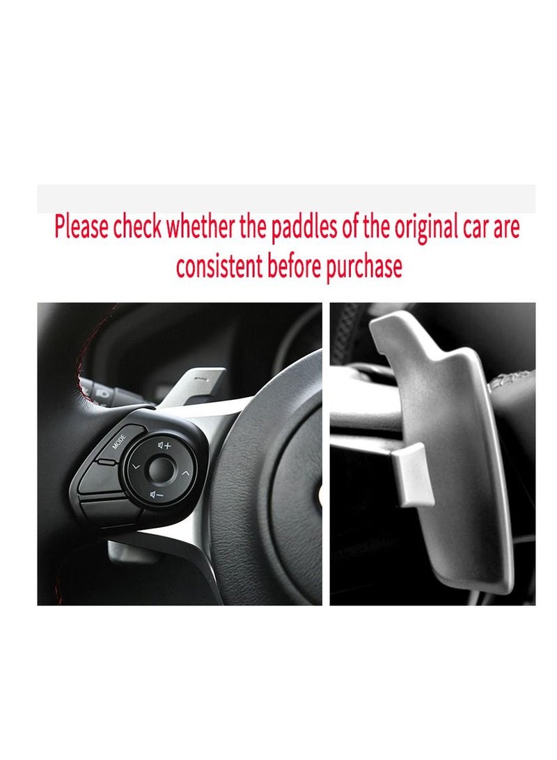 Generic Original Carbon Fiber Steering Wheel Paddle Shifter Fit For Toyota 2017-2022 GT86 GR86 For Subaru BRZ  - Black  - Image 3