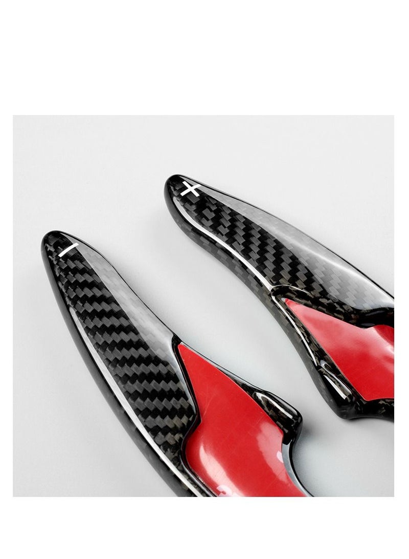 Generic Original Carbon Fiber Steering Wheel Paddle Shifter Fit For Toyota 2017-2022 GT86 GR86 For Subaru BRZ  - Black  - Image 5