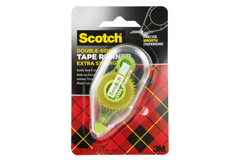 Scotch Adhesive Dot Roller Value Pack .31 in x 49 ft 4 Pack Great for Home Office and School Projects (6055BNS) - Image 1