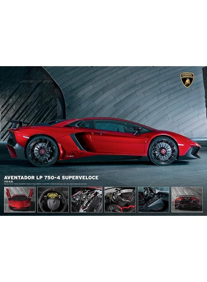 eurographics بازل يوروجرافيكس 1000 قطعة أفينتادور LP 750-4 سوبر فيلوس 6000-0871 - Image 1