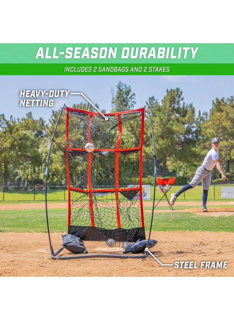 GoSports GoSports Baseball and Softball Pitching Strike Zone Target Net  Choose Your Size  - Image 4