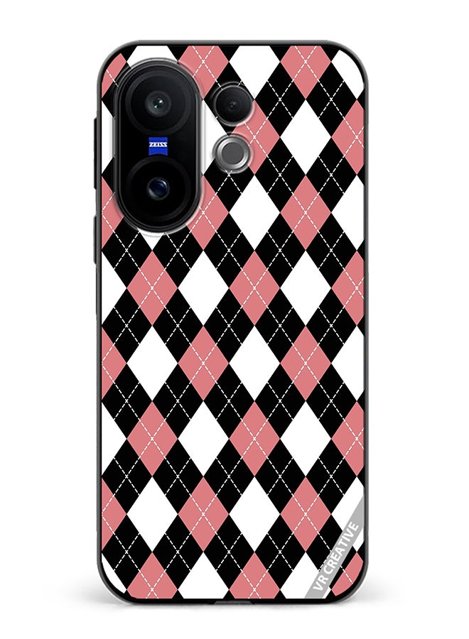 Protective Case Cover For Vivo X200 FE Strips Design Multicolour