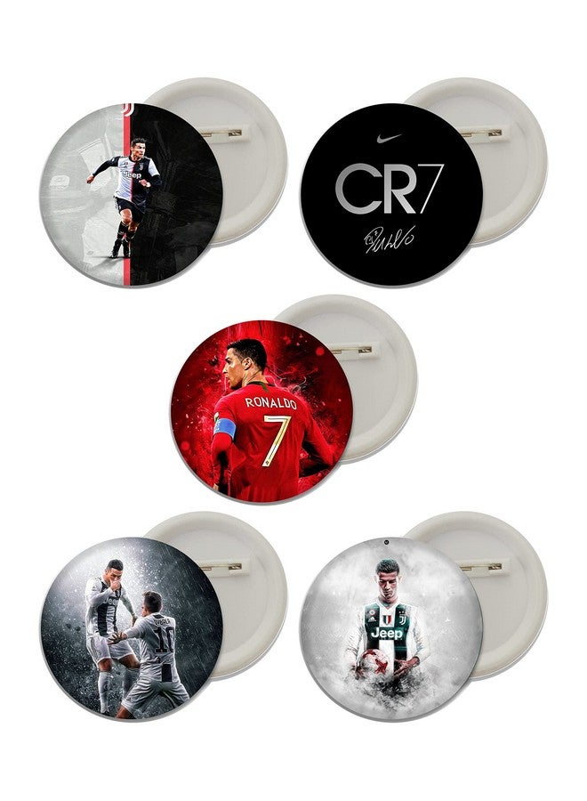 دي2سي شارات أزرار كرة القدم D2C (كريستيانو رونالدو) - متعددة الألوان - Image 1