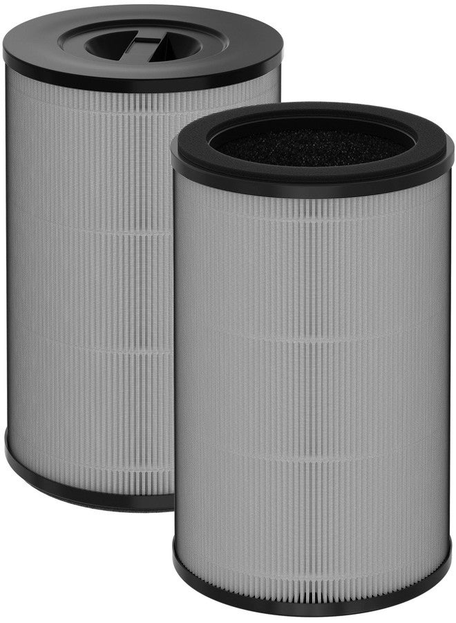 XBWW 2 Packs KF170 Replacement Filters Compatible with Kenmore 850e Series Air Purifi-er Model PM1005, Part # KF170, 3 Stages Filter of Nylon Pre-Filter, Premium Filter and Activated Carbon Filter - Image 1