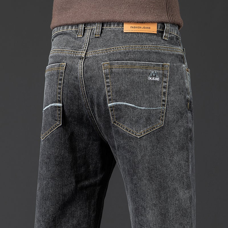 Unisex Casual Daily Denim Jeans - Image 3