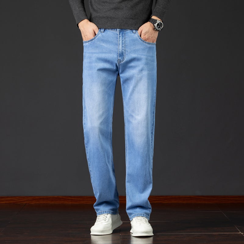 Unisex Casual Daily Denim Jeans - Image 4