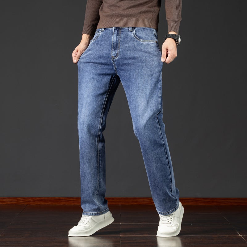 Unisex Casual Daily Denim Jeans - Image 5