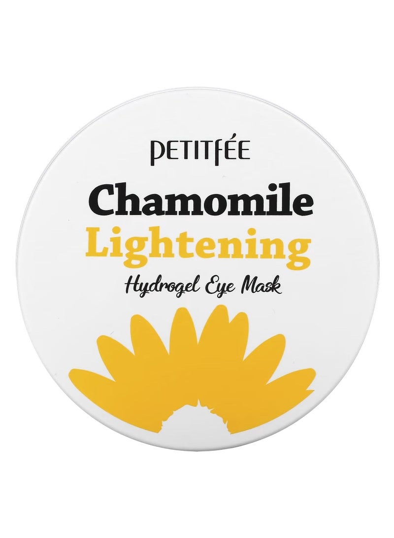 Petitfee Chamomile Lightening Hydrogel Eye Mask 60 Patches 84 g