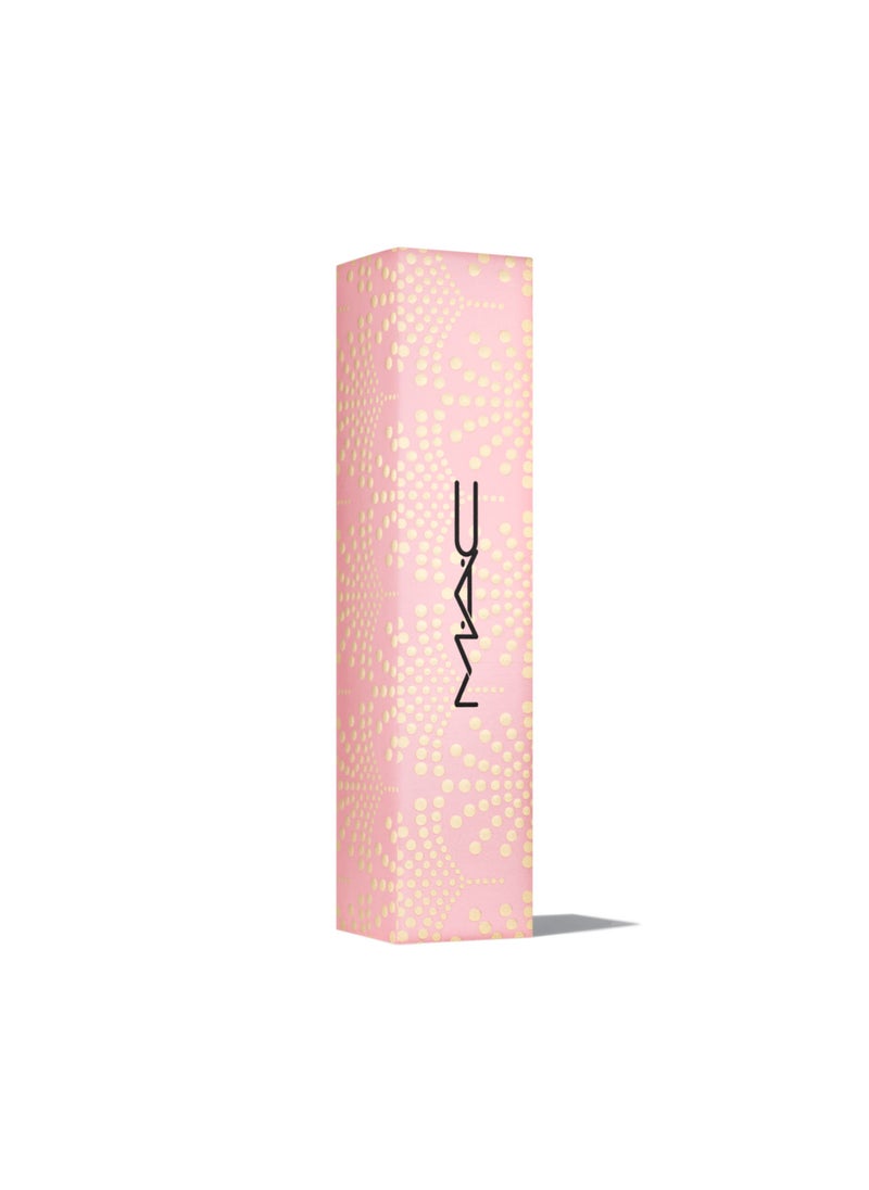 MAC Cosmetics Powder Kiss Liquid Lipcolour / Bubbles & Bows Midtone rose The Best Gift is Me 5mL / 0.15 US fl oz  - Image 4