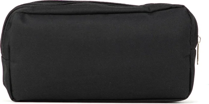 اوبلاند Boys Pencil Case Black Volumetric Double Compartment Robot Game Printed Fabric Durable