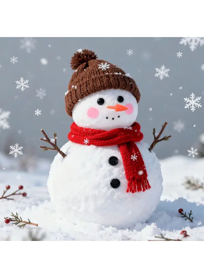 240pcs Assorted Santa Snowman Wine Glass Decorations for Holiday Party Crafts - Image 2