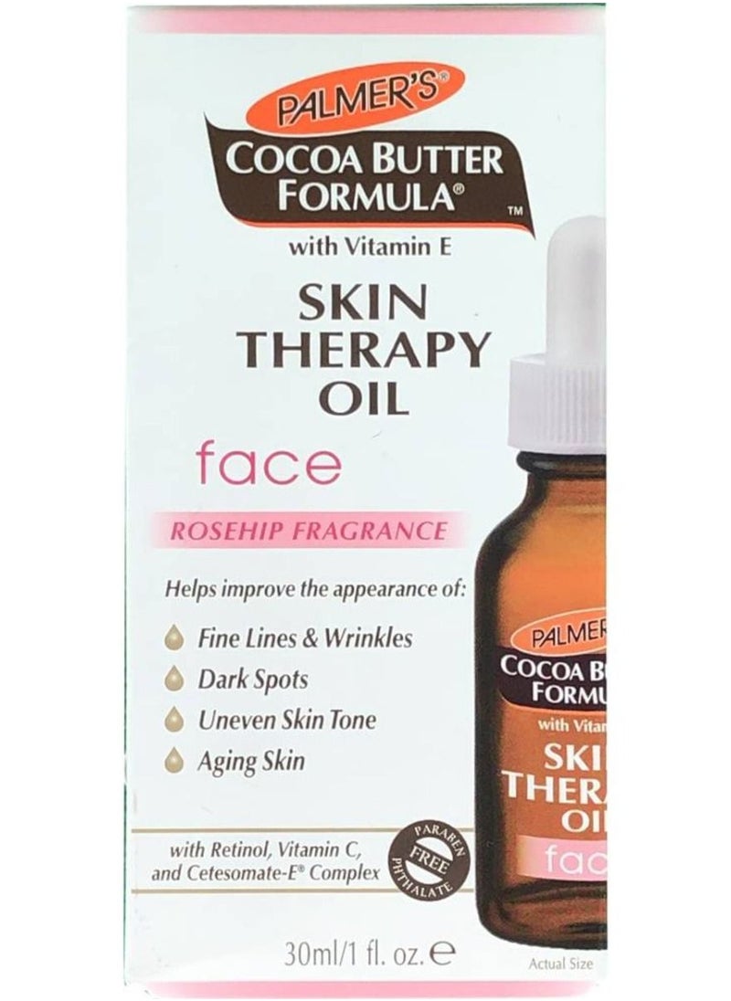 PALMER'S Cocoa Butter Formula Facial Treatment Oil with Vitamin E, 30 ml  - Image 1
