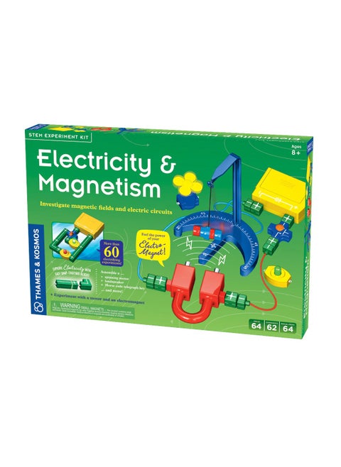 Thames & Kosmos Electricity & Magnetism Science Kit: To Build Circuits, Make Lights Glow and Educational Physics Toy